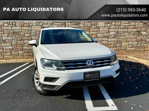2018 Volkswagen Tiguan for sale at PA AUTO LIQUIDATORS in Huntingdon Valley PA