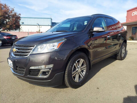 2016 Chevrolet Traverse for sale at Credit World Auto Sales in Fresno CA