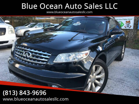 2003 Infiniti FX45 for sale at Blue Ocean Auto Sales LLC in Tampa FL