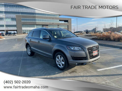 2015 Audi Q7 for sale at FAIR TRADE MOTORS in Bellevue NE