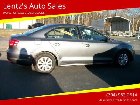 2011 Volkswagen Jetta for sale at Lentz's Auto Sales in Albemarle NC