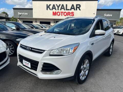 2016 Ford Escape for sale at KAYALAR MOTORS in Houston TX