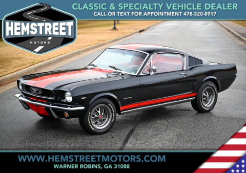 1966 Ford Mustang for sale at Hemstreet Motors in Warner Robins GA