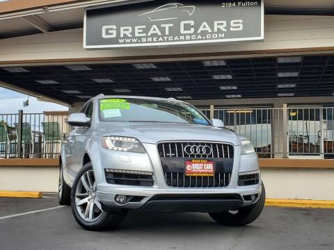 2013 Audi Q7 for sale at Great Cars in Sacramento CA
