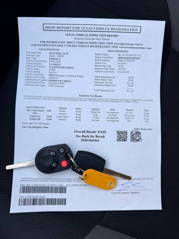 2014 Ford Focus SE