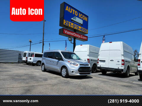 2017 Ford Transit Connect Wagon for sale at Auto Icon in Houston TX