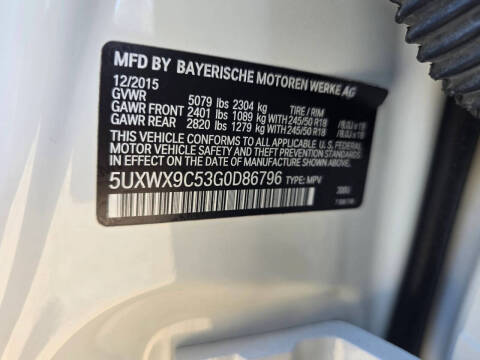 2016 BMW X3 xDrive28i