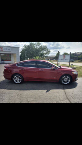 2015 Ford Fusion Hybrid for sale at One Way Auto Exchange in Milwaukee WI