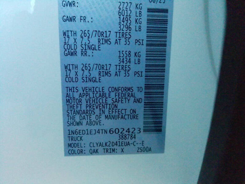 2026 Nissan Frontier PRO-X