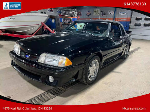 1989 Ford Mustang for sale at K & T CAR SALES INC in Columbus OH