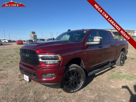 2023 RAM 2500 for sale at Tony Peckham @ Korf Motors in Sterling CO