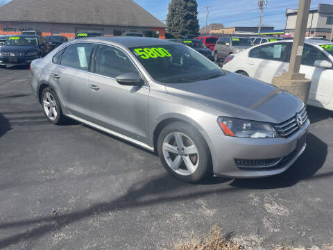 2012 Volkswagen Passat for sale at Key west Auto Sales Inc in Bourbonnais IL