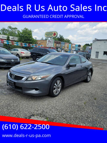 2009 Honda Accord for sale at Deals R Us Auto Sales Inc in Lansdowne PA