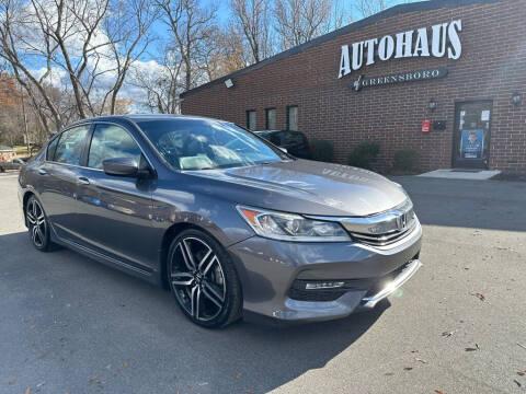 2017 Honda Accord for sale at Autohaus of Greensboro in Greensboro NC