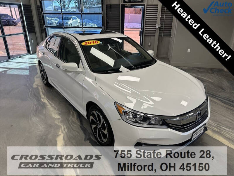 2016 Honda Accord for sale at Crossroads Car and Truck - Crossroads Car & Truck - Milford in Milford OH