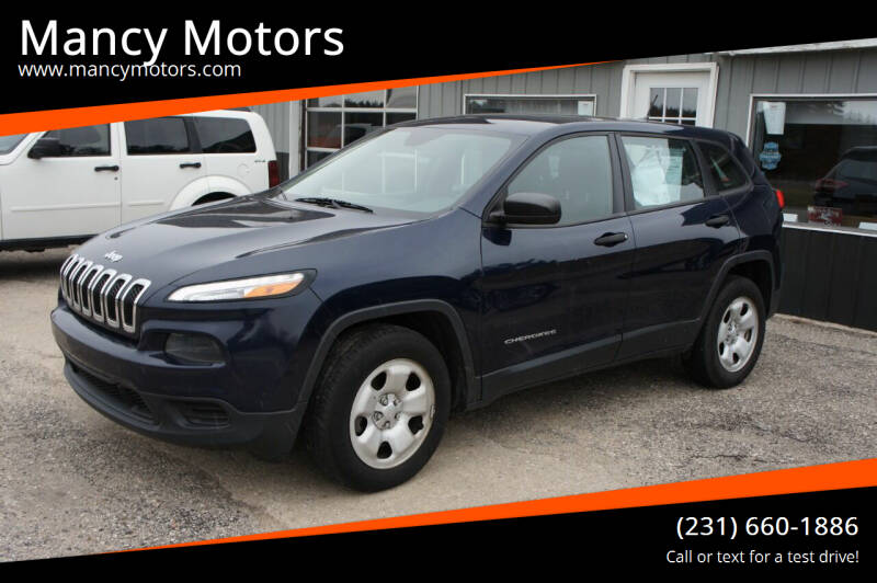 2015 Jeep Cherokee for sale at Mancy Motors in Mancelona MI