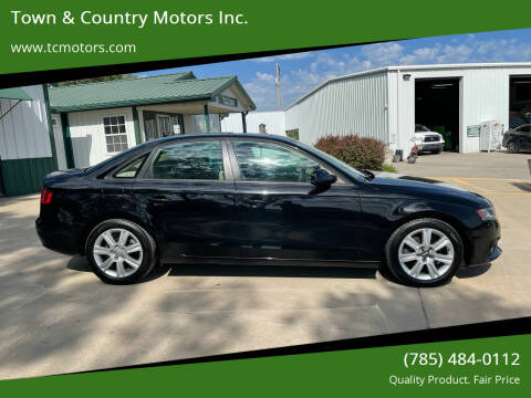 2010 Audi A4 for sale at Town & Country Motors Inc. in Meriden KS