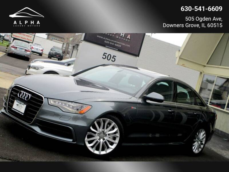 2014 Audi A6 for sale at Alpha Luxury Motors in Downers Grove IL