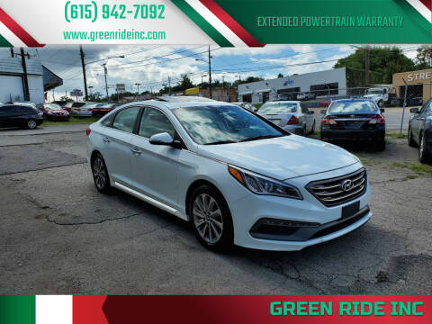 2015 Hyundai Sonata for sale at Green Ride Inc in Nashville TN