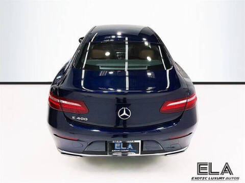2018 Mercedes-Benz E-Class E 400