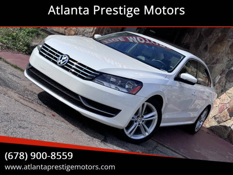 2014 Volkswagen Passat for sale at Atlanta Prestige Motors in Decatur GA