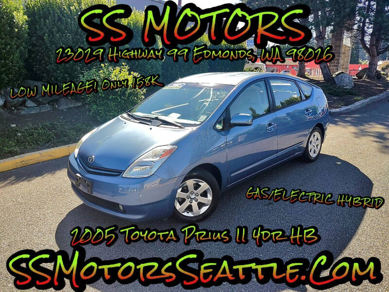 2005 Toyota Prius for sale at SS MOTORS LLC in Edmonds WA