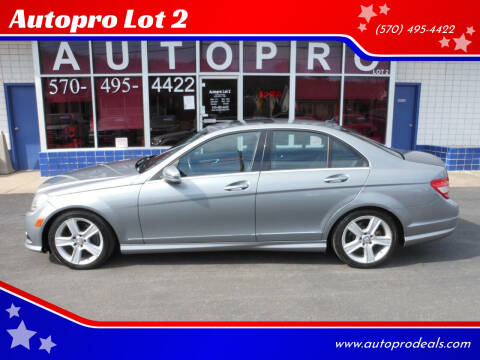 2010 Mercedes-Benz C-Class for sale at Autopro Lot 2 in Sunbury PA