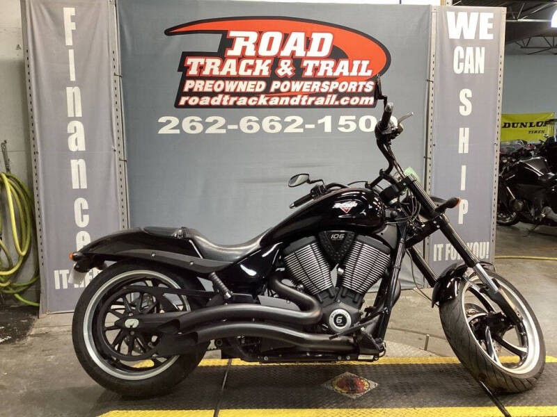 2015 Victory Hammer 8-Ball Gloss Blac for sale at Road Track and Trail in Big Bend WI