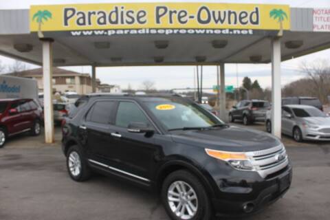2015 Ford Explorer for sale at Paradise Pre-Owned Inc in New Castle PA