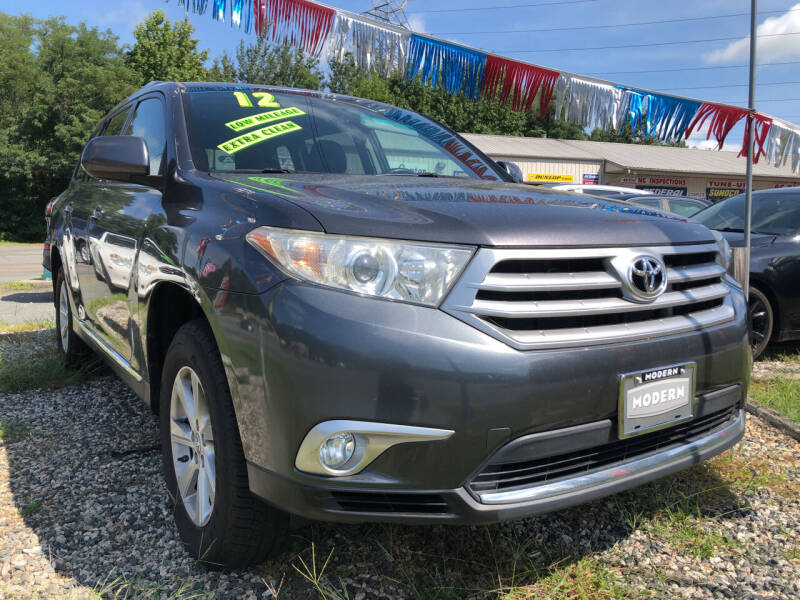 2012 Toyota Highlander for sale at Vlahos Auto Sales and Service in Walkertown NC