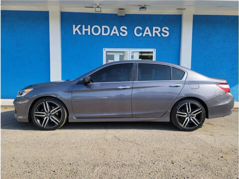 2017 Honda Accord for sale at Khodas Cars in Gilroy CA