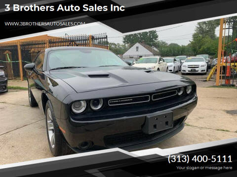2018 Dodge Challenger for sale at 3 Brothers Auto Sales Inc in Detroit MI