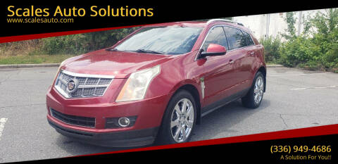 2010 Cadillac SRX for sale at Scales Auto Solutions in Madison NC