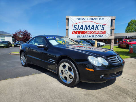 2005 Mercedes-Benz SL-Class for sale at Siamak's Car Company llc in Woodburn OR