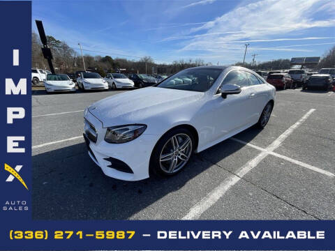 2018 Mercedes-Benz E-Class for sale at Impex Auto Sales in Greensboro NC