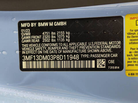 2023 BMW M2