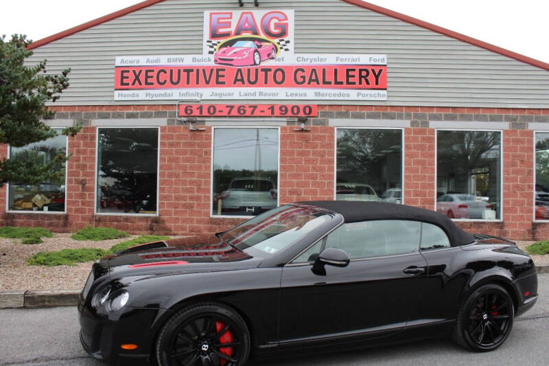 2011 Bentley Continental for sale at EXECUTIVE AUTO GALLERY INC in Walnutport PA