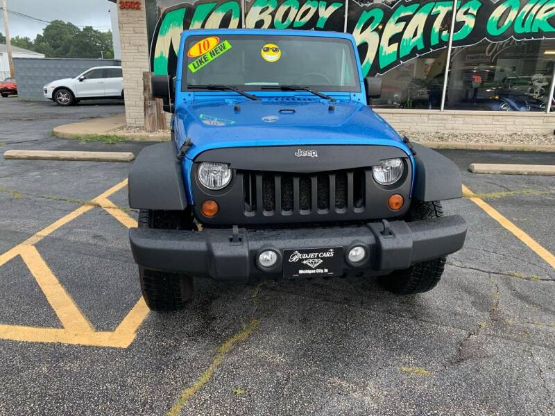 2010 Jeep Wrangler for sale at KarMart Michigan City in Michigan City IN