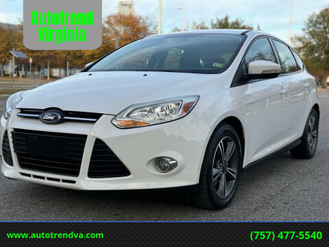 2014 Ford Focus for sale at Autotrend Virginia in Virginia Beach VA