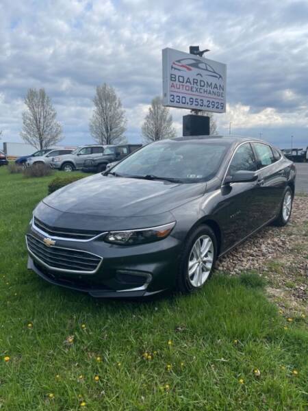 2016 Chevrolet Malibu for sale at Boardman Auto Exchange in Youngstown OH