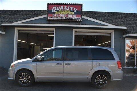 2014 Dodge Grand Caravan for sale at Quality Pre-Owned Automotive in Cuba MO