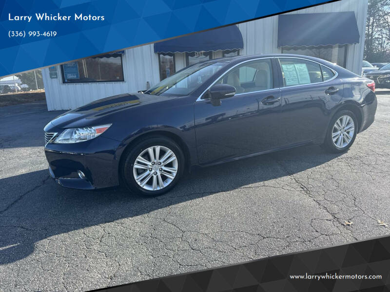 2015 Lexus ES 350 for sale at Larry Whicker Motors in Kernersville NC