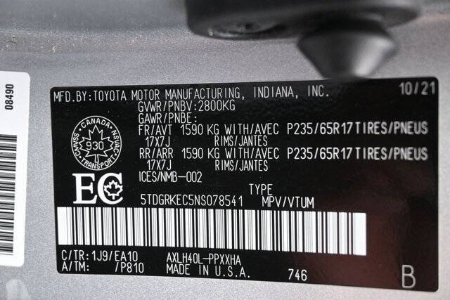 2022 Toyota Sienna