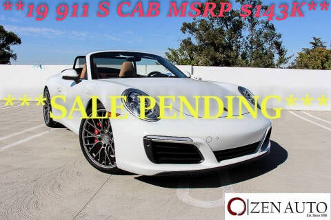 2019 Porsche 911 for sale at Zen Auto Sales in Sacramento CA