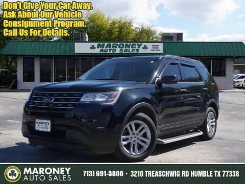 2017 Ford Explorer for sale at Maroney Auto Sales in Humble TX