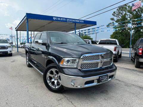 2016 RAM 1500 for sale at Quality Investments in Tyler TX