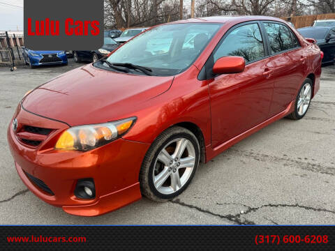 2013 Toyota Corolla for sale at Lulu Cars in Indianapolis IN