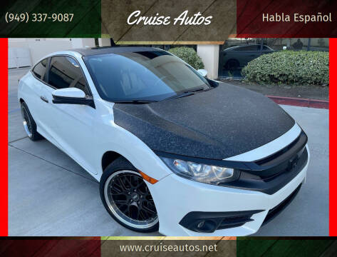 2017 Honda Civic for sale at Cruise Autos in Corona CA