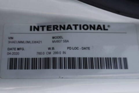 2021 International MV607