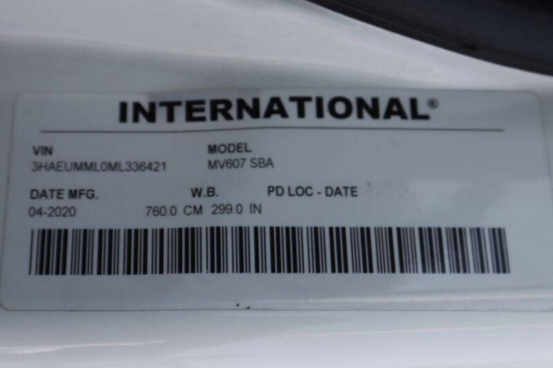 2021 International MV607